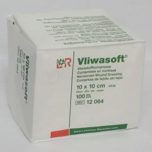 Vliwasoft 10x10cm 4-fach 100 Stück PZN 03806933