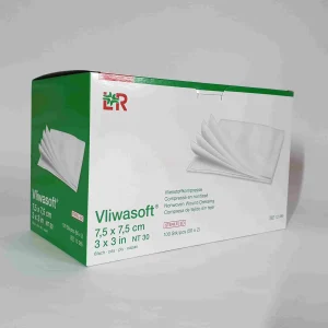 Vliwasoft steril 7,5x7,5cm 6-fach 50x2 Stück PZN 08900884