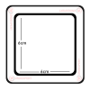 Wundauflage Größe 6x6cm