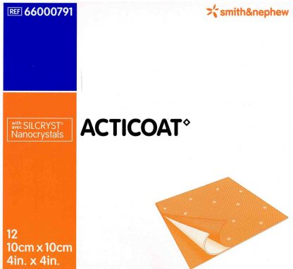 Acticoat, 10x10cm 12 Stück PZN 01885650