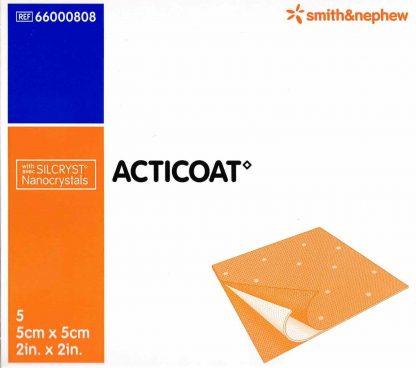Acticoat 5x5cm 5 Stück PZN 01675562