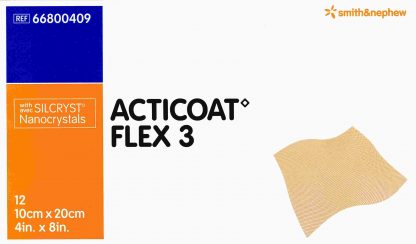 Acticoat Flex 3, 10x20cm 12 Stück PZN 05372864