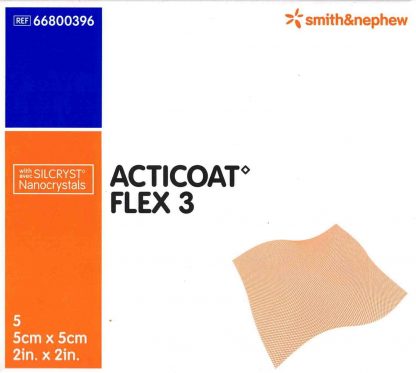 Acticoat Flex 3 5x5cm 5 Stück PZN 05372835