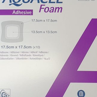 Aquacel Foam haftend 17,5x17,5cm 10 Stück PZN 09060392