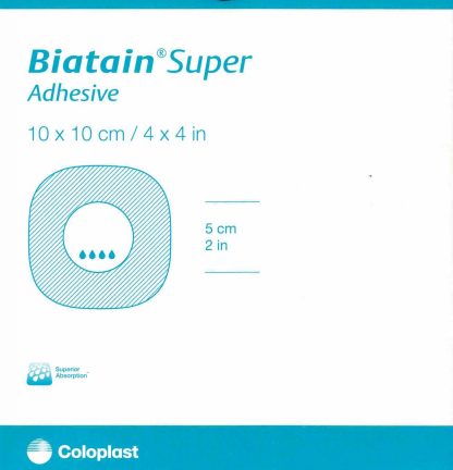 Biatain Super selbst-haftend 10x10cm 10 Stück PZN 01402947