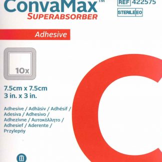 ConvaMax haftend 7,5x7,5cm 10 Stück PZN 15634420