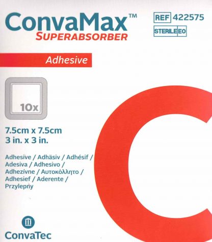 ConvaMax haftend 7,5x7,5cm 10 Stück PZN 15634420