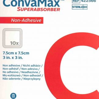 ConvaMax nicht-haftend 7,5x7,5cm 10 Stück PZN 15634325