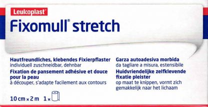 Fixomull stretch 2m x 10cm Rolle PZN 08441442