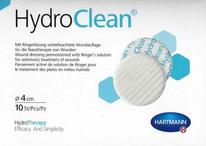 HydroClean 4cm rund Kompresse 10 Stück PZN 00127404