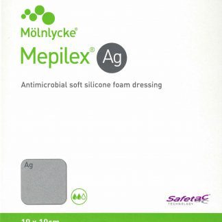 Mepilex Ag 10x10cm steril 10 Stück PZN 09062681