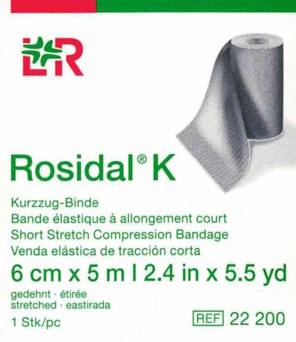 Rosidal K Kurzzugbinde 6cm x 5m Rolle PZN 00885961