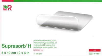 Suprasorb H Hydrokolloid 5x10cm 10 Stück PZN 15563335