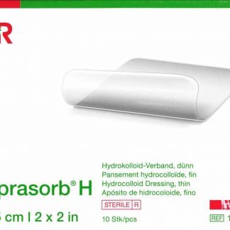 Suprasorb H Hydrokolloid-Verband 5x5cm 10 Stück PZN 15563329