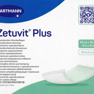 Zetuvit Plus Saugkompresse steril 10x10cm 10 Stück PZN 02536259