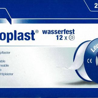 Leukoplast wasserfest Rollenpflaster mit Schutzring 5m x 2,5cm 12 Stück PZN 0626159