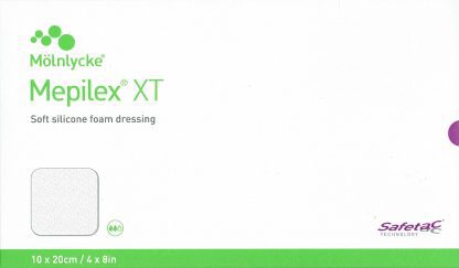 Mepilex XT 10x20cm 5 Stück PZN 07052342
