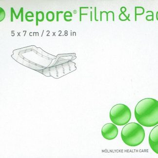 Mepore Film & Pad 5x7cm steril 5 Stück PZN 01624180