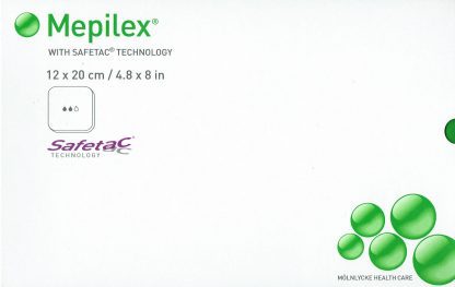 Mepilex 12x20cm steril 5 Stück PZN 1603350