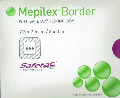 Mepilex Border 7,5×7,5cm steril 10 Stück PZN 09062712