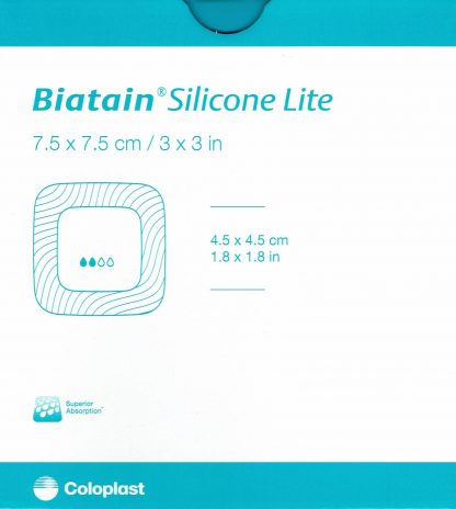 Biatain Silicone Lite 7,5x7,5cm 10 Stück PZN 03880639
