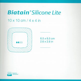 Biatain Silicone Lite 10x10cm 10 Stück PZN 03880697
