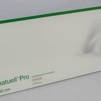 Lomatüll Pro 10x30cm 8 Stück gelbildendes Kontaktnetz PZN 10005139