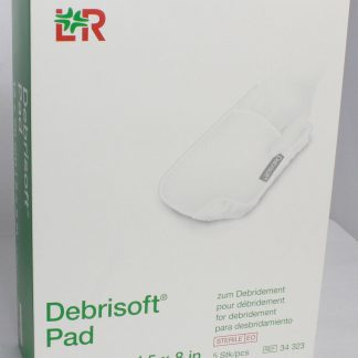 Debrisoft Pad steril 13x20cm 5 Stück PZN 13155201