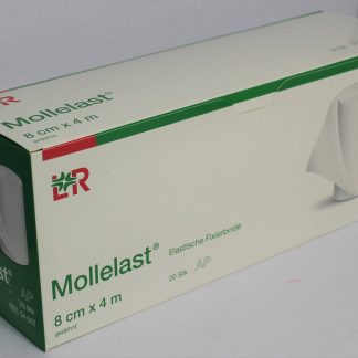 Mollelast Mullbinde 8cm x 4m elastische Fixierbinde 20 Stück PZN 04781566