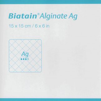 Biatan Alginate Ag 15x15cm 10 Stück PZN 01406856