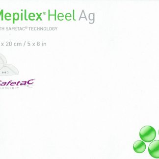 Mepilex Heel Ag 13x20cm steril 5 Stück PZN 6574920
