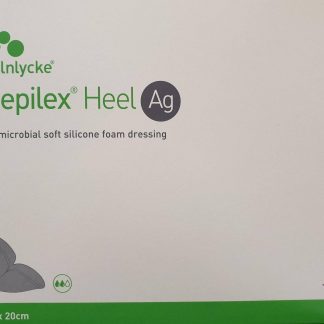 Mepilex Heel Ag 15x22cm, steril 5 Stück PZN 6574943