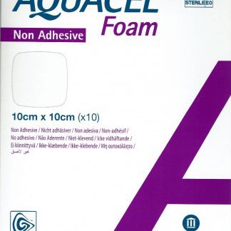 Aquacel Foam nicht-haftend 10x10cm 10 Stück PZN 08999799