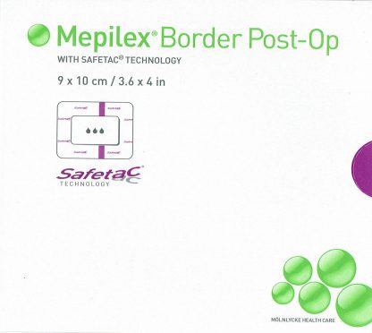 Mepilex Border Post-OP 9x10cm 10 Stück PZN 11639136