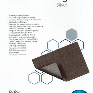 Atrauman Ag Silber Salbenkompresse 10x10cm 10 Stück PZN 02813807