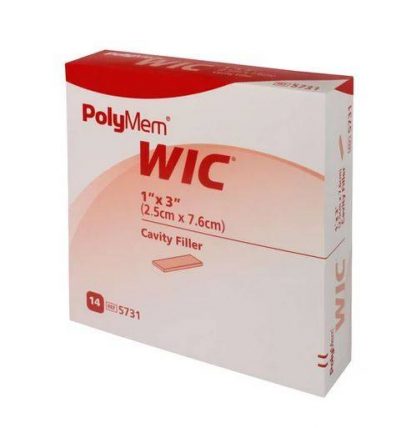 PolyMem Wund-Füller nicht klebend WIC 2,5x8cm 14 Stück PZN 09266484