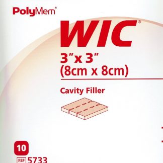 PolyMem Wund-Füller nicht klebend WIC 8x8cm 10 Stück PZN 00045439