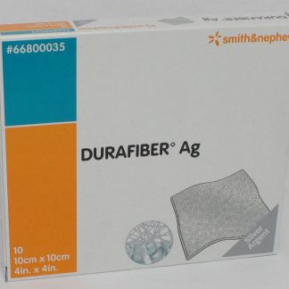 Durafiber Ag 10×10 cm 10 Stück Faserverband PZN 04120899