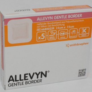 Allevyn Gentle Border 7,5×7,5cm 5 Stück PZN 06087427
