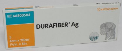 Durafiber Ag 4x20cm 5 Stück Faserverband PZN 03426337