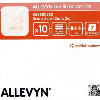 Allevyn Gentle Border Lite 5x5cm 10 Stück PZN 09431196