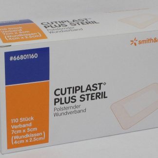 Cutiplast Plus steril 7x5cm 110 Stück REF 66801160