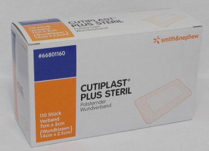 Cutiplast Plus steril 7x5cm 110 Stück REF 66801160