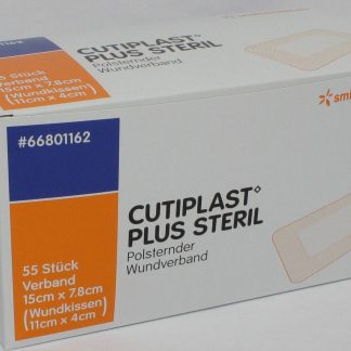 Cutiplast Plus steril 15x7,8cm 55 Stück REF 66801162