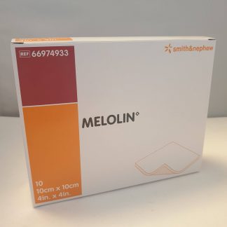 Melolin Steril 10x10cm 10 Stück PZN 03170748