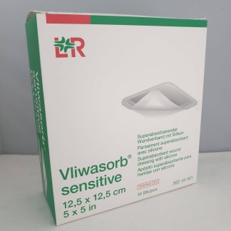 Vliwasorb sensitive 12,5x12,5cm 10 Stück PZN 16876349