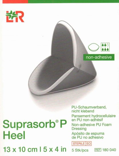 Suprasorb P 13x10cm PU-Schaumverband Heel Ferse nicht klebend 13x10cm 5 Stück PZN 17578536