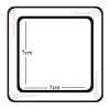 Wundauflagen Größe 7x7cm