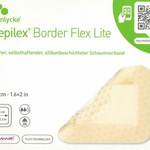 Mepilex Border Flex Lite 4x5cm (2x3cm) 10 Stück PZN 16226491