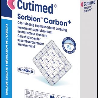 Cutimed Sorbion Carbon+ 15x15cm 12 Stück PZN 16792380